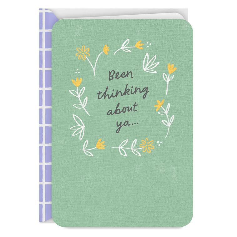You're in My Thoughts as Usual Thinking of You Card