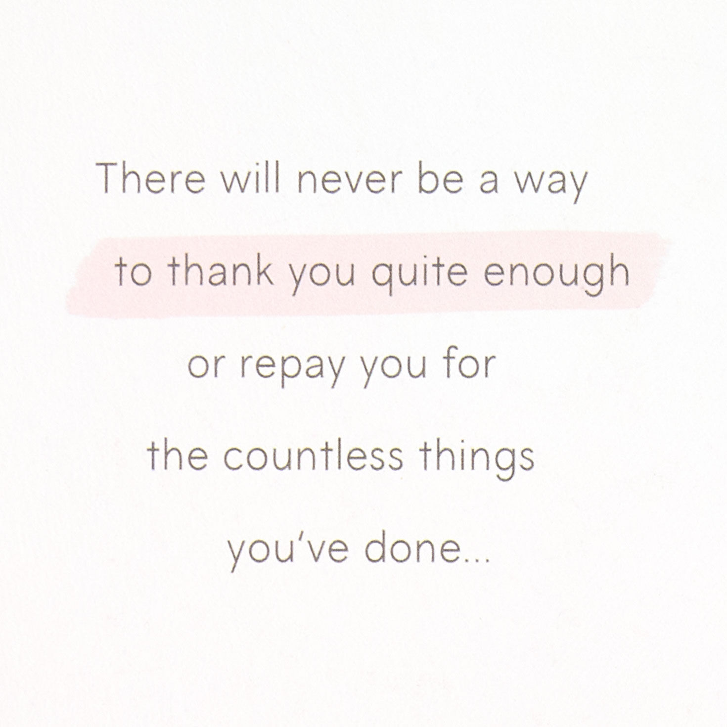 Flowers on Pink Mother Valentine's Day Card Sentiment image number 2