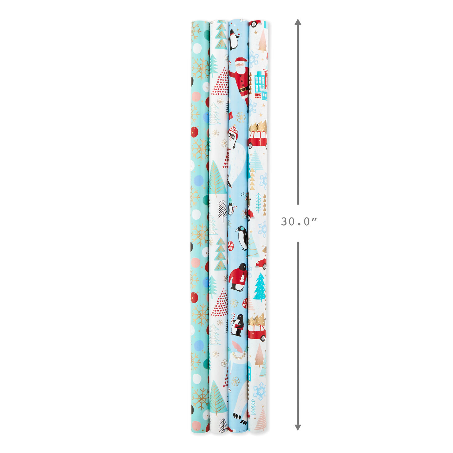 Holiday Mix Assorted Christmas Wrapping Paper  image number 4