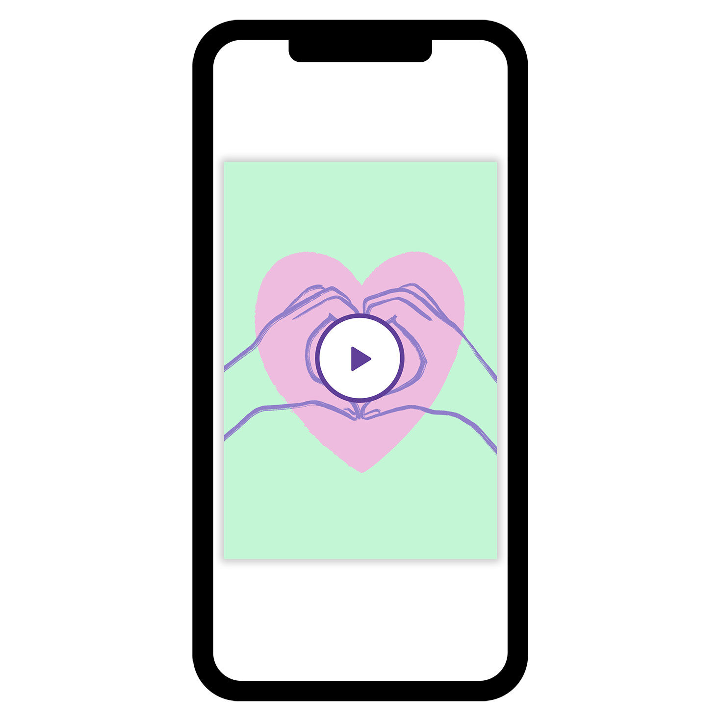 Heart Hands Love eCard