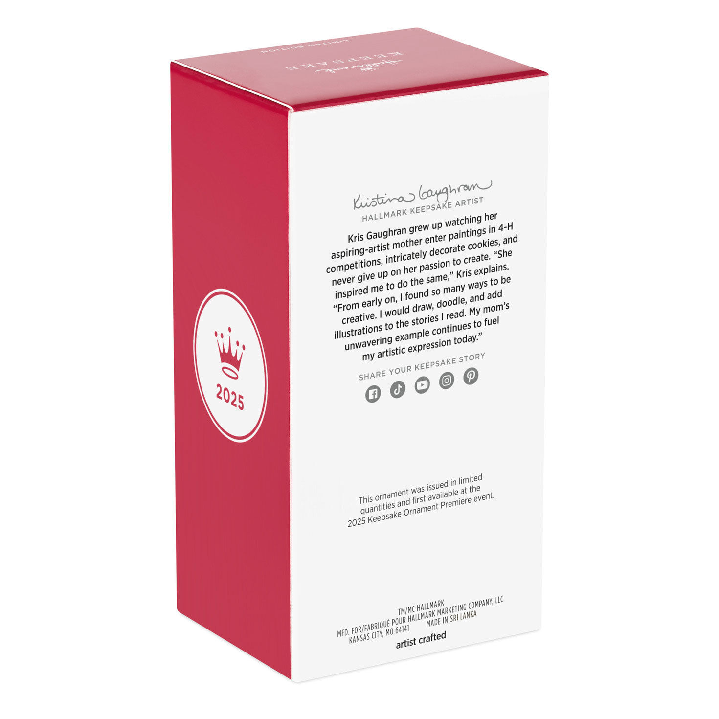 Harry Potter Cedric Diggory Keepsake Ornament package back image number 8