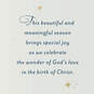 God Bless Religious Christmas Card for Minister and His Wife, , large image number 2