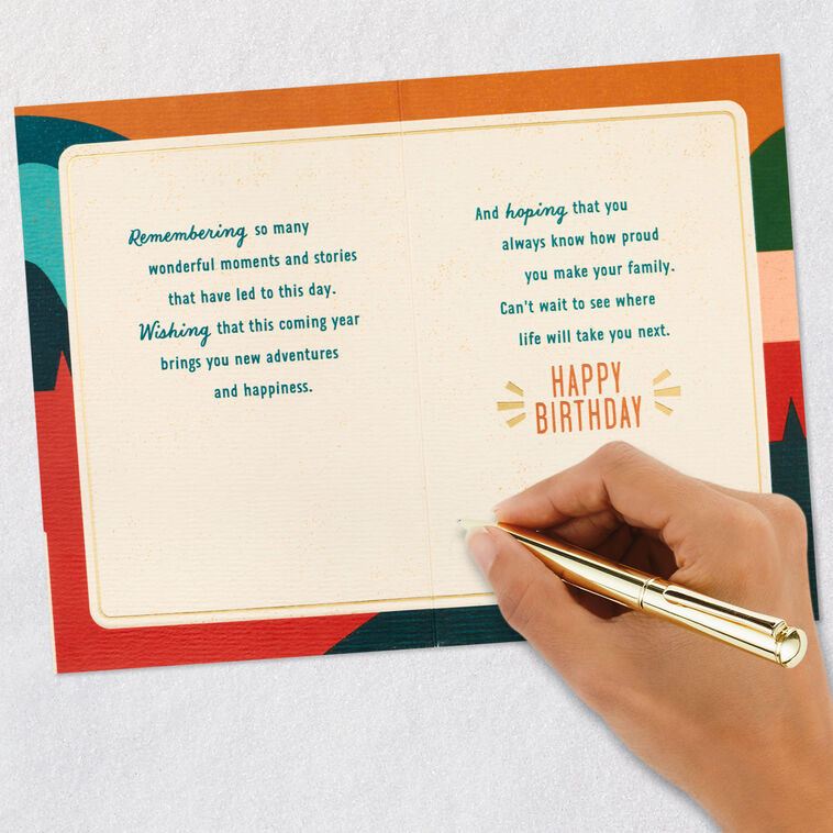 New Adventures and Happiness Ahead 16th Birthday Card for Grandson, , large image number 7