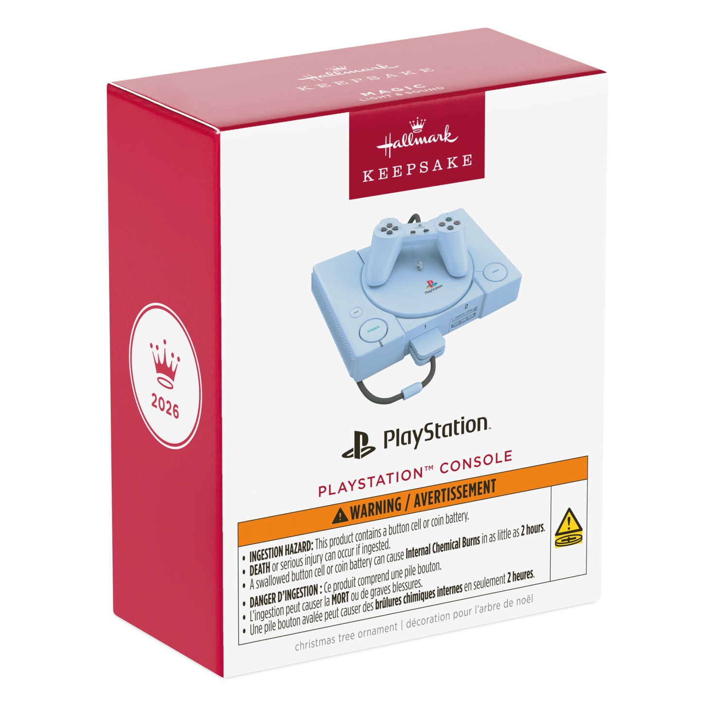 PlayStation Game Console Keepsake Ornament Package front image number 7