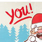 Santa Funny Pop-Up Money Holder Christmas Card Sentiment image number 3