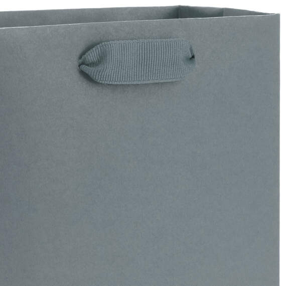 6.5" Gray Small Gift Bag, Gray, large image number 4