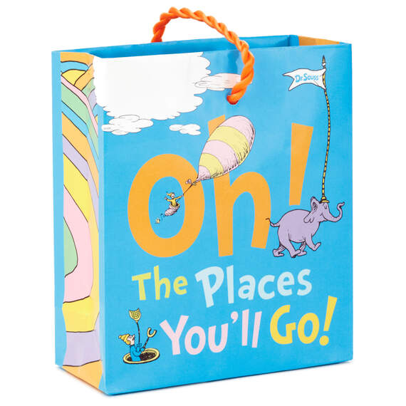 Dr. Seuss™ Places You'll Go Gift Card Holder Mini Bag, 4.6", , large image number 1
