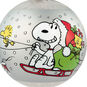 Snoopy Woodstocks Sleigh Ball Keepsake Ornament closeup view image number 5