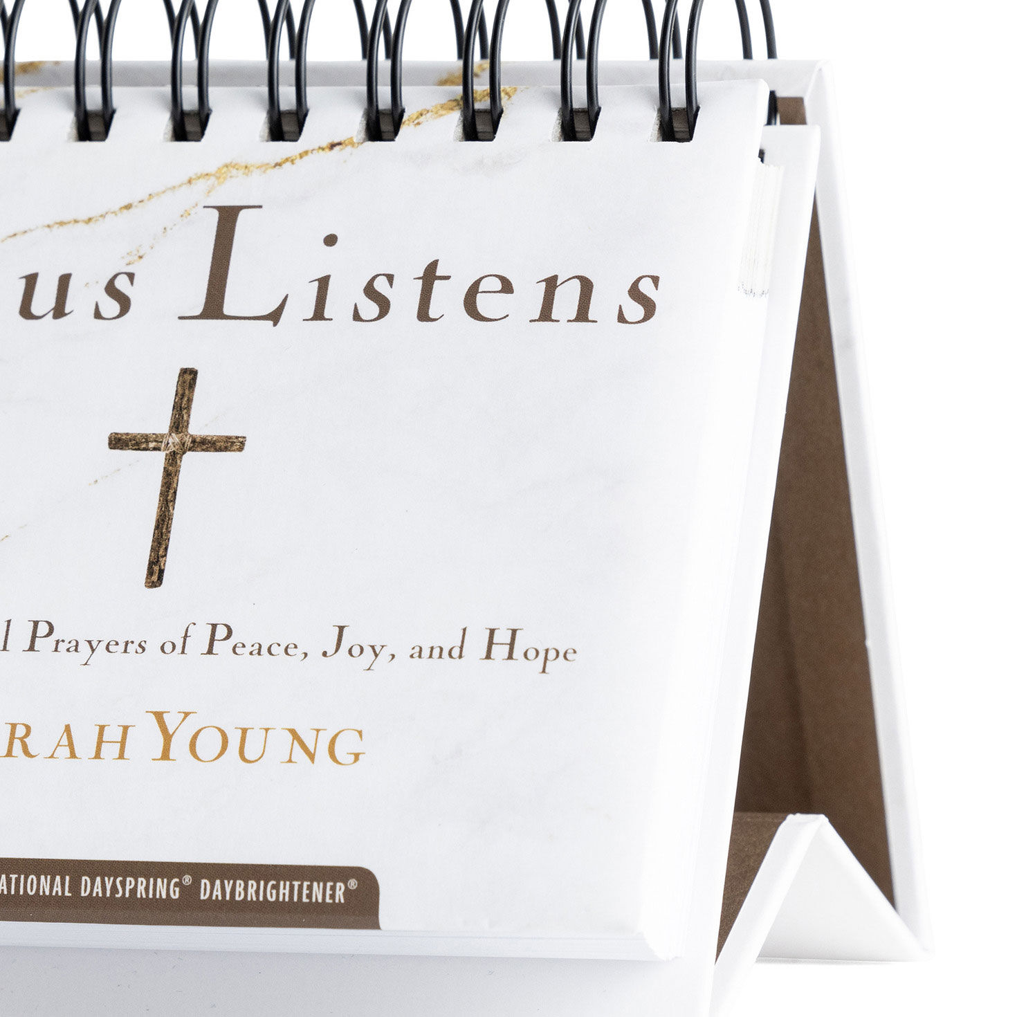 Jesus Listens Sarah Young Perpetual Calendar closeup view image number 5