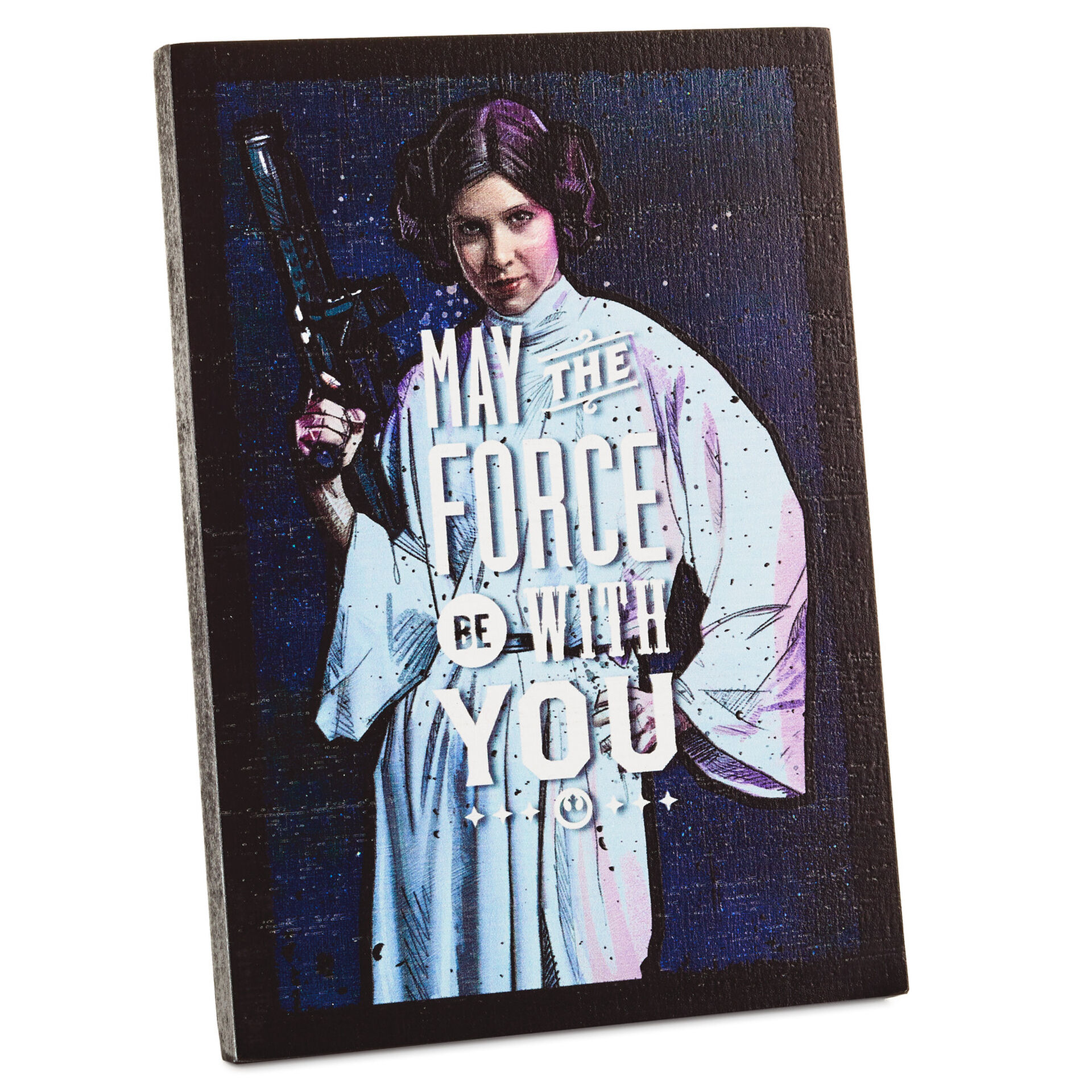 Star Wars Princess Leia Wood Quote Sign 5x7 Plaques Signs Hallmark