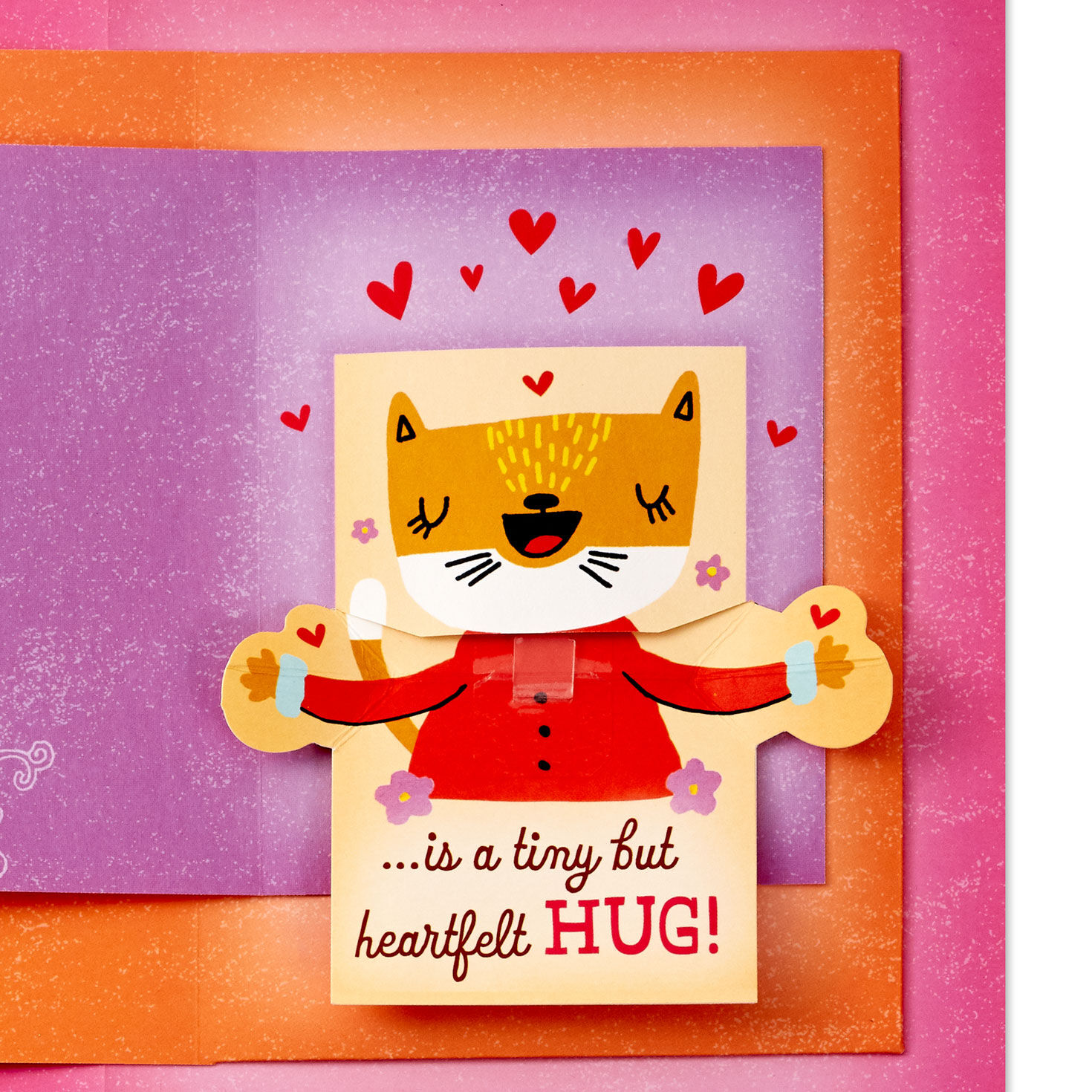 Hugging Cat Musical Pop-Up Mother's Day Card for Mom  image number 3