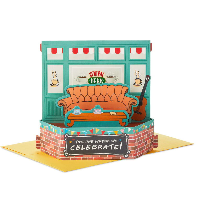 Friends The One Where We Celebrate Pop-Up Card