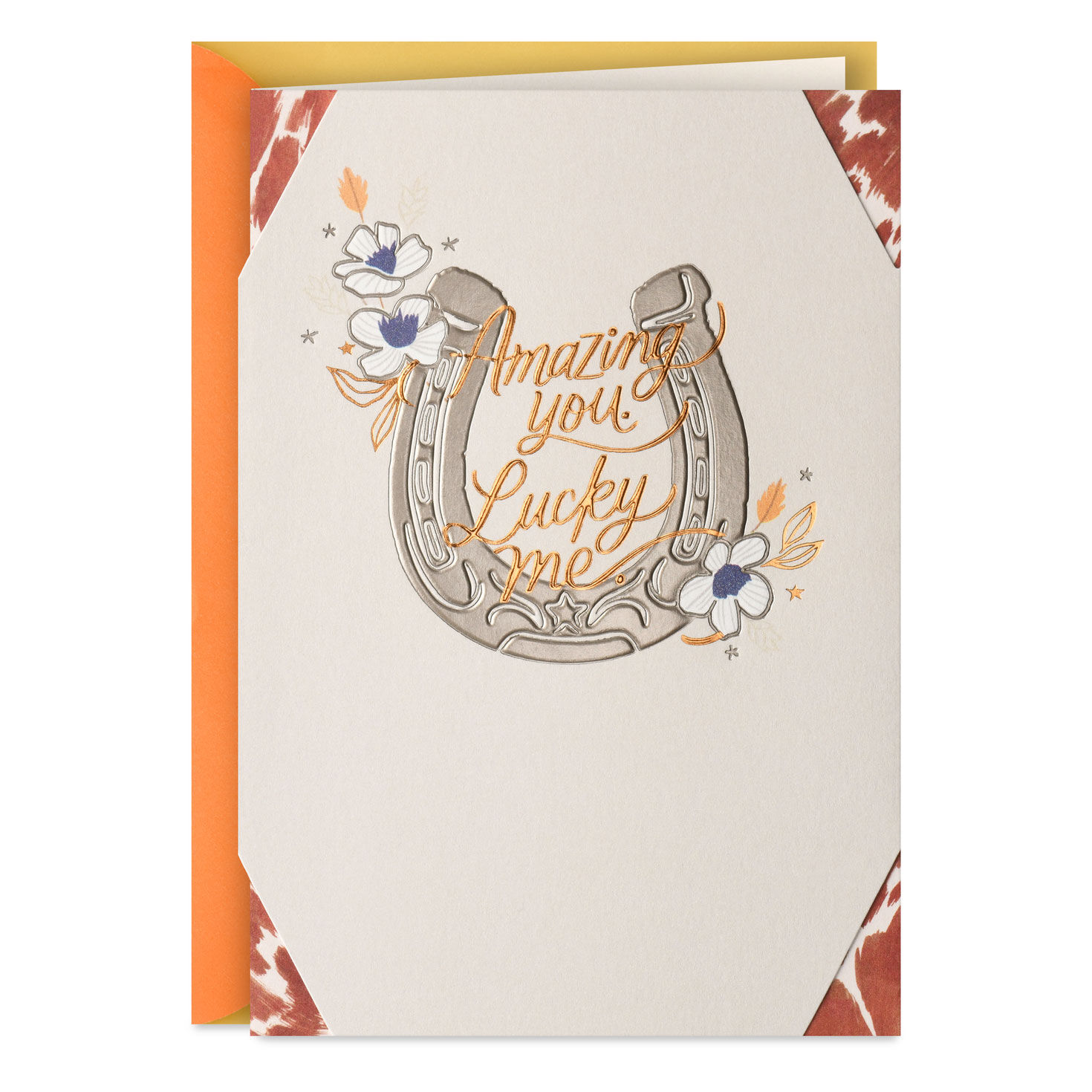 Amazing You, Lucky Me Birthday Card for Wife