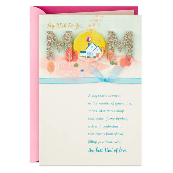My Wish for You Religious Mother's Day Card for Mom