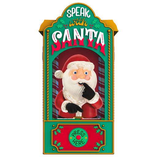 Naughty & Nice Arcade Ornament With Light and Sound, 