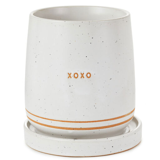XOXO Ceramic Planter, 