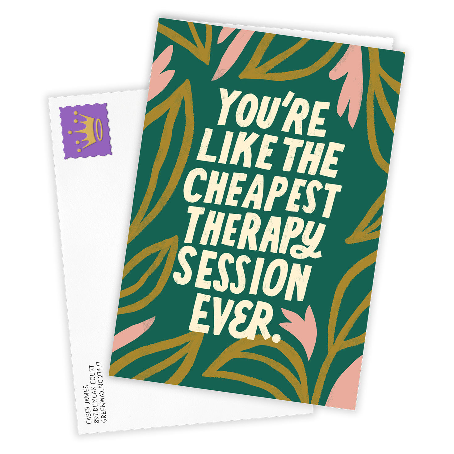 Thanks for the Cheap Therapy Funny Custom Card for only USD 4.99 | Hallmark