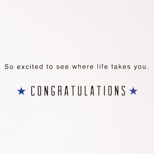 Go Change the World Congratulations Card, 