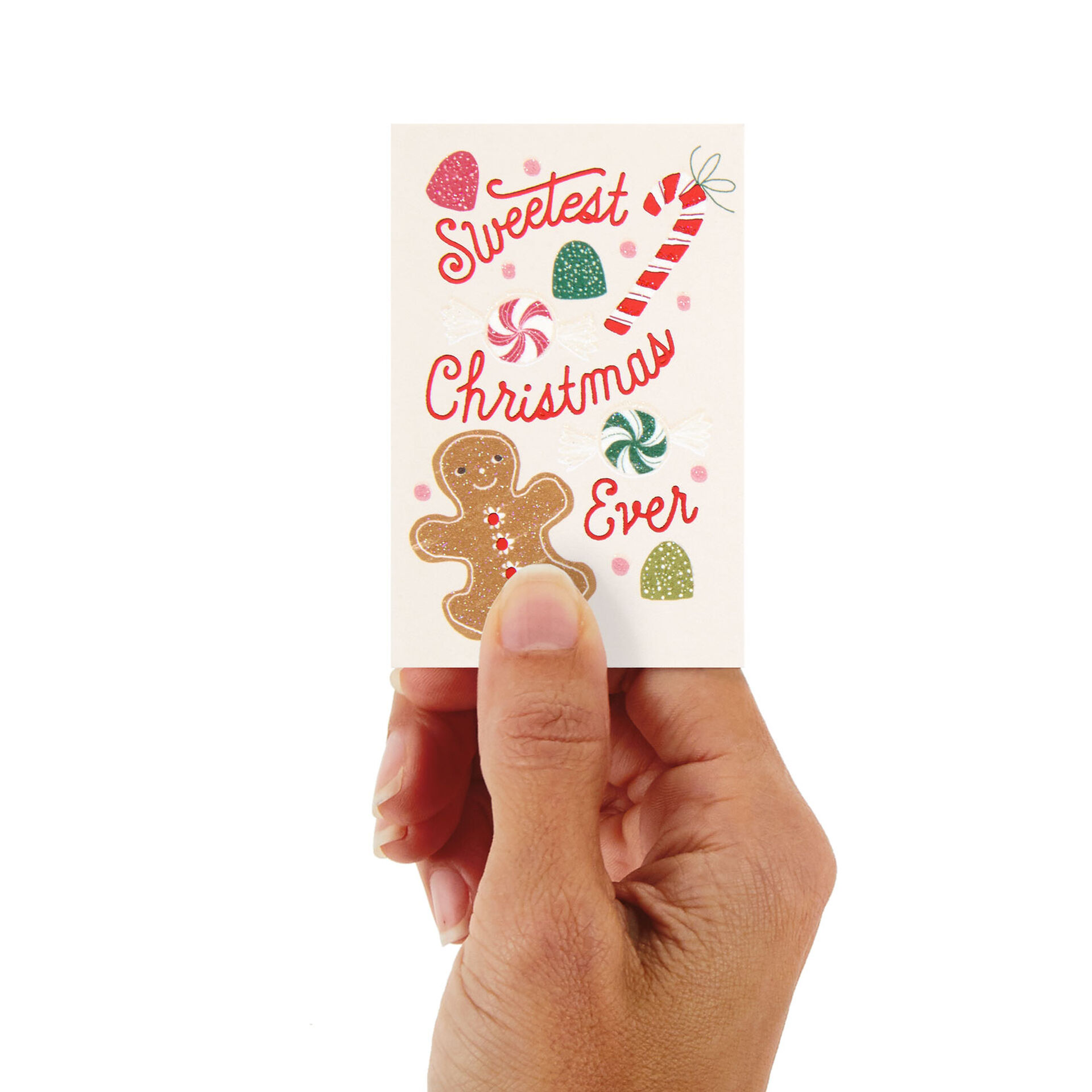 3.25" Mini Sweetest Christmas Ever Christmas Card Greeting Cards