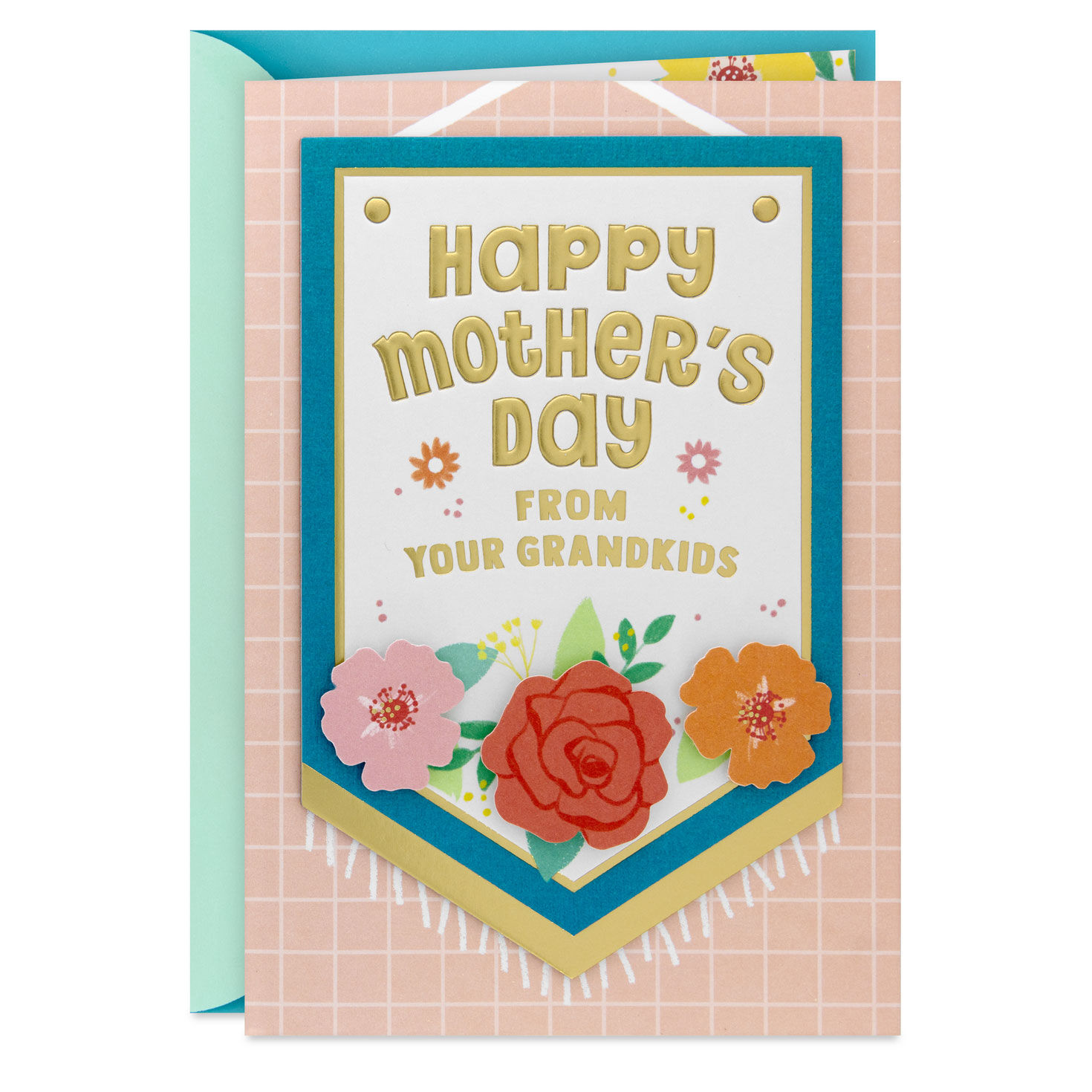 We Love You Mother's Day Card for Grandma From Grandkids