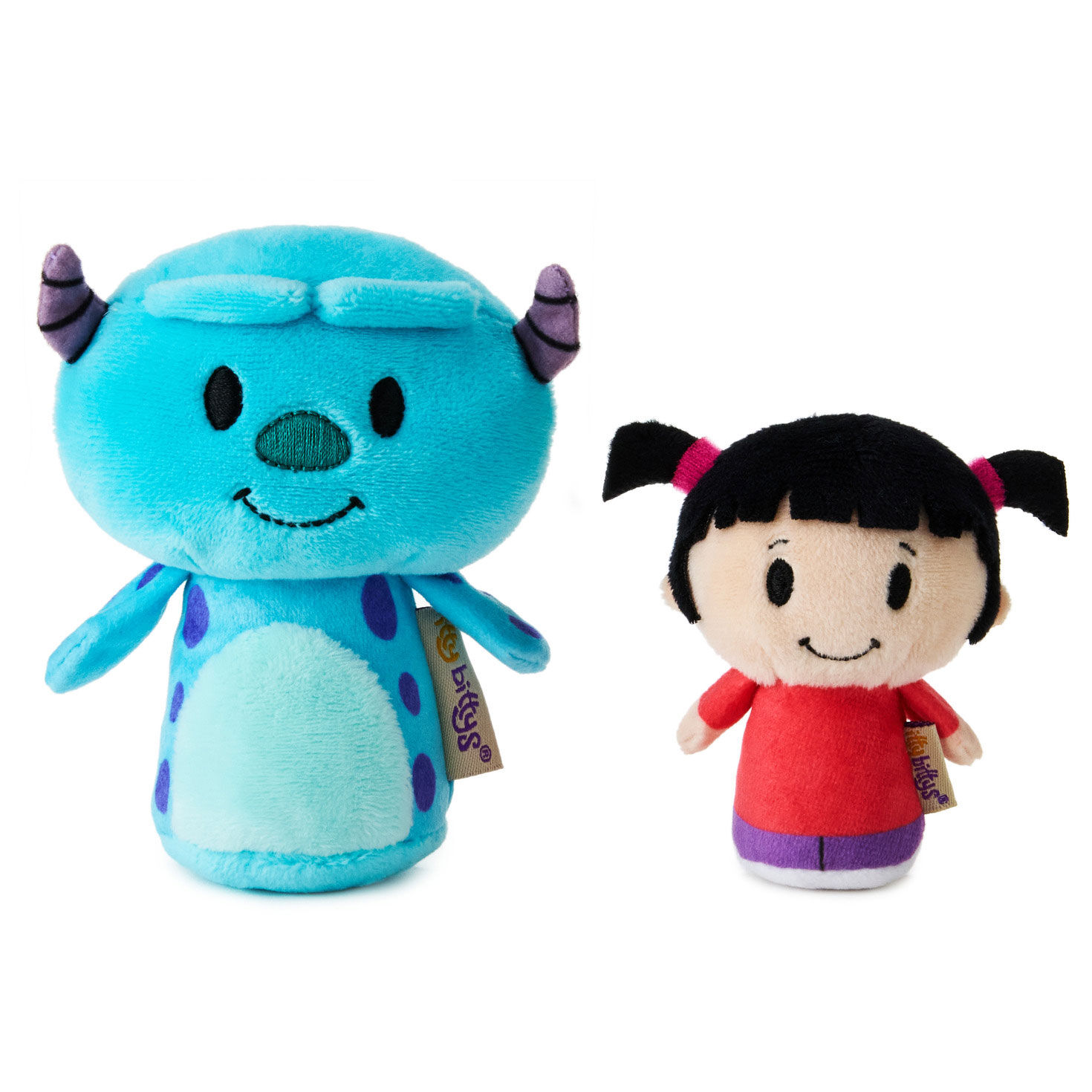 itty bittys® Disney/Pixar Monsters, Inc. Sulley and Boo Plush, Set of 2