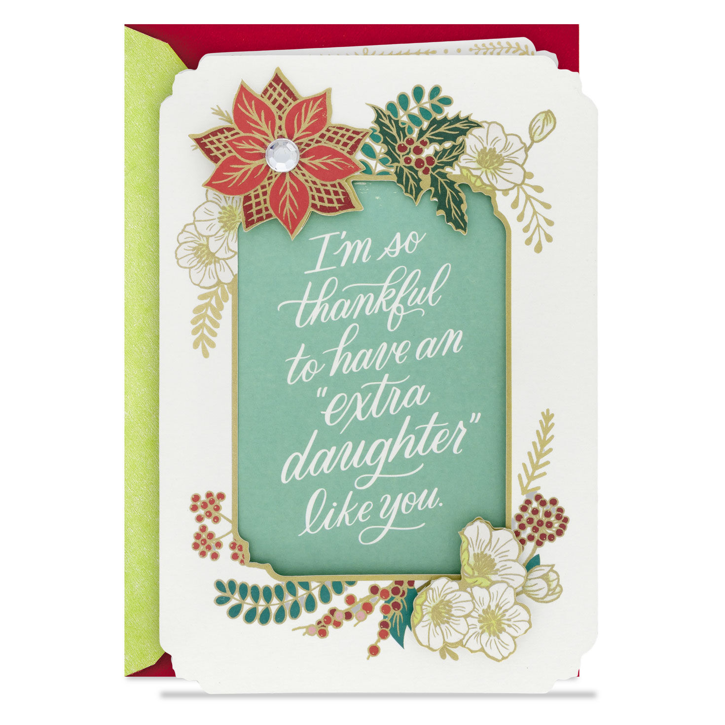 You're A Gift Christmas Card for Daughter-in-Law