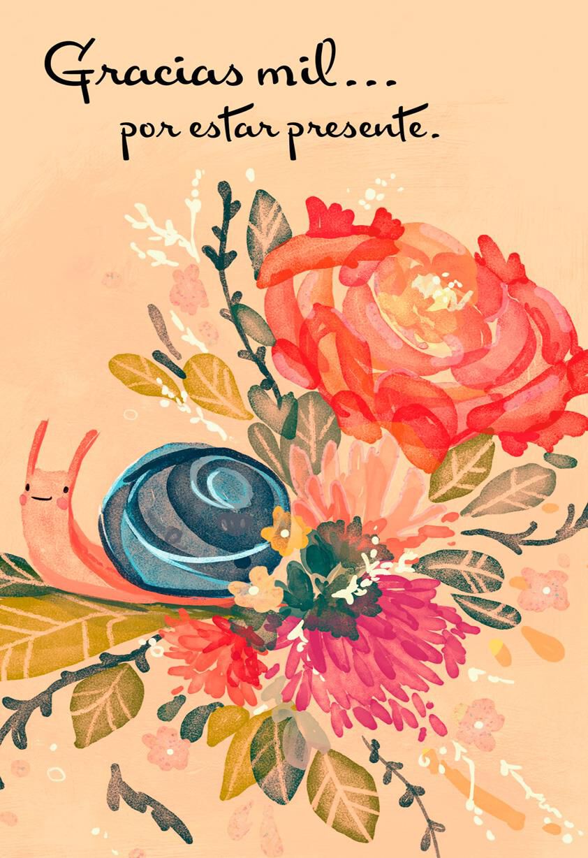 Appreciate Your Being There Spanish-Language Thank You Card