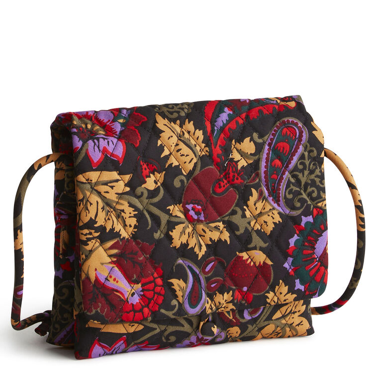 Vera Bradley Baird Hipster in Midnight Garden Paisley