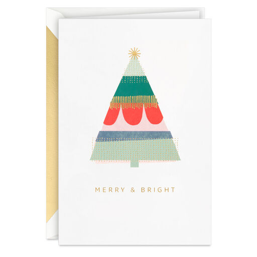 Merry & Bright Christmas Card, 
