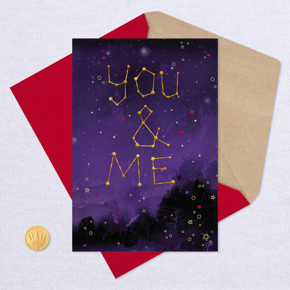 You & Me Star Constellation Sweetest Day Card, , large image number 5