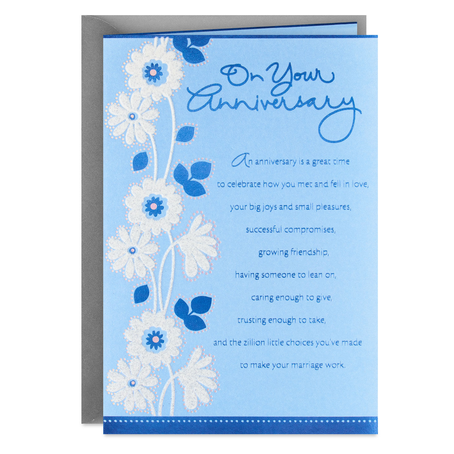 Wishing You Much Happiness Anniversary Card