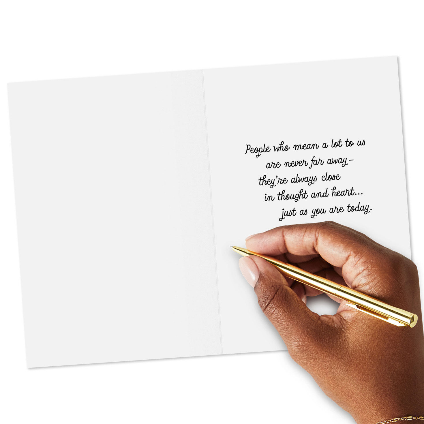 Fall Leaves on Branches Thanksgiving Cards Pack Signing card image number 5