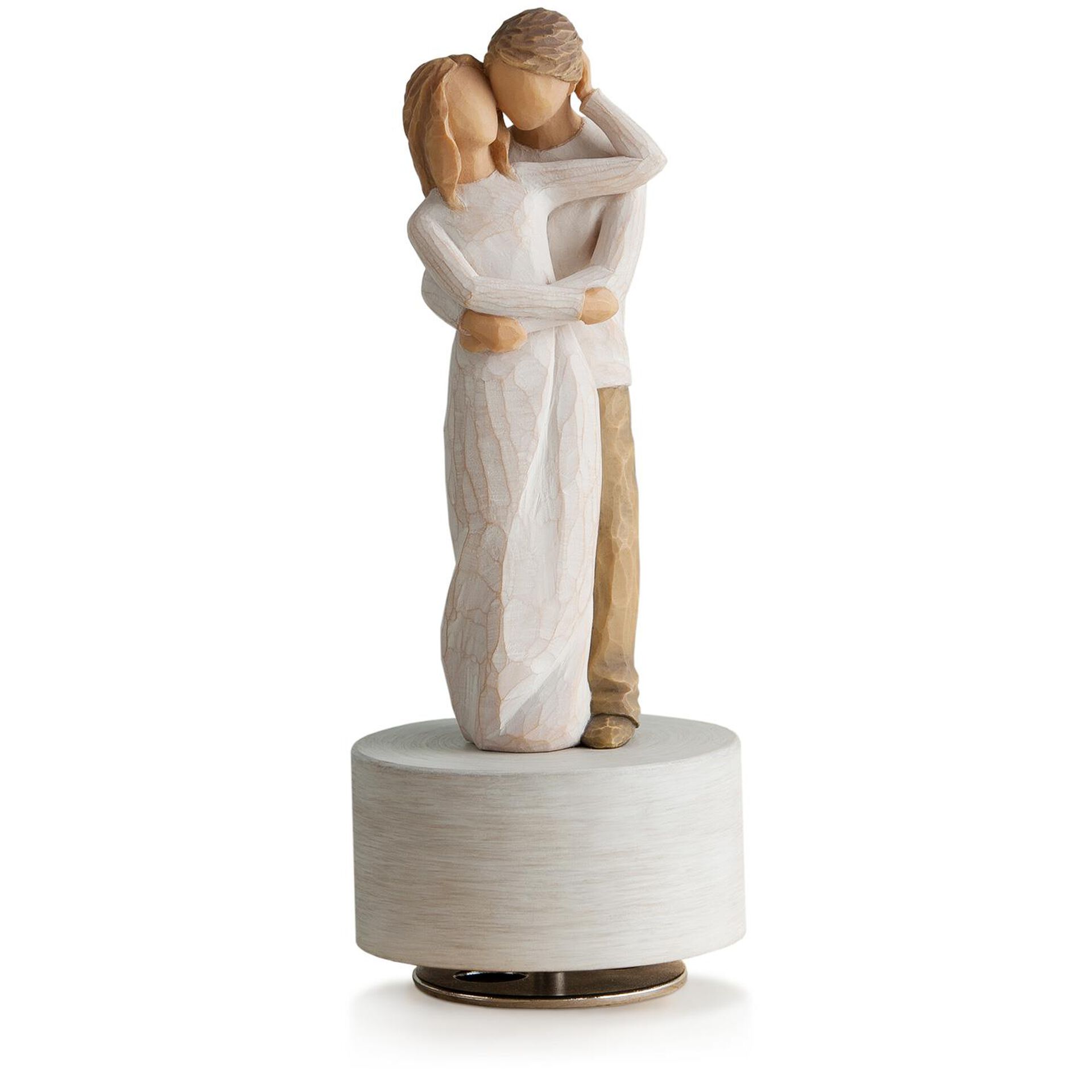 Willow Tree® Together Musical Figurine (darker hair and skin tone) Figurines Hallmark