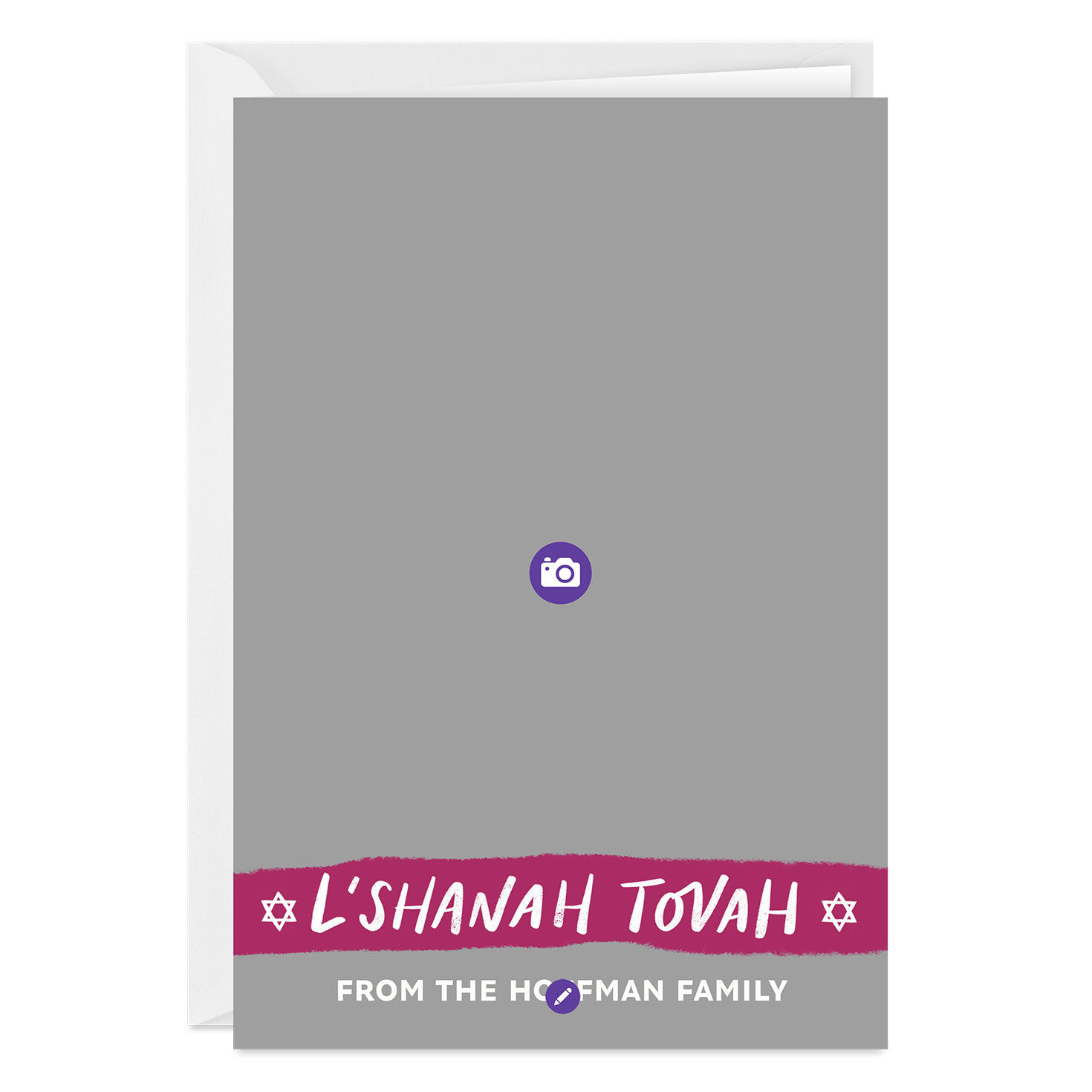 L'Shanah Tovah Custom Rosh Hashanah Card, , large image number 3
