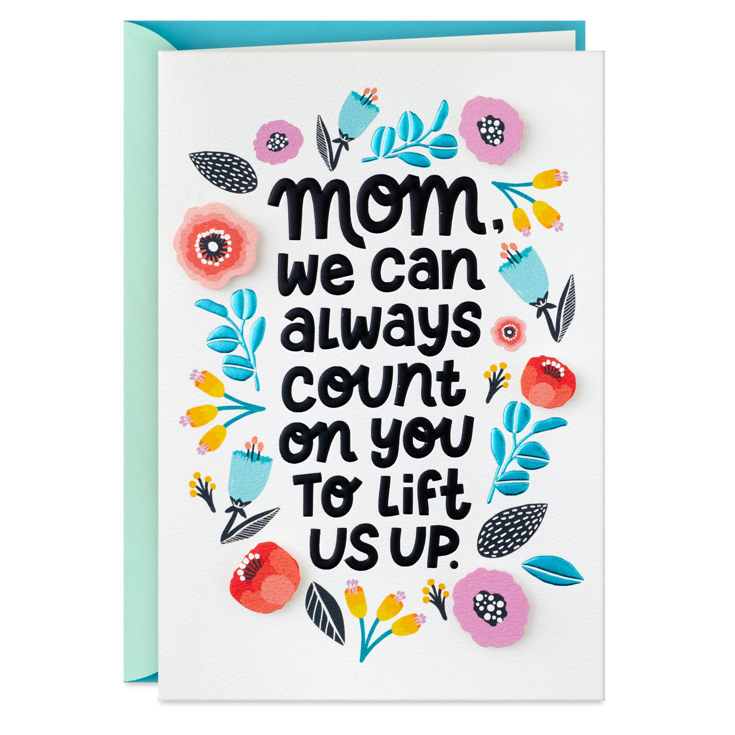 You Lift Us Up Mother's Day Card for Mom From All of Us