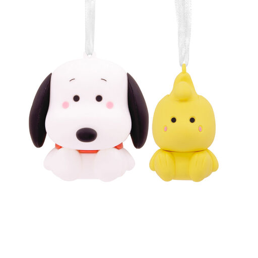Better Together Snoopy and Woodstock Magnetic Hallmark Ornaments, Set of 2, 