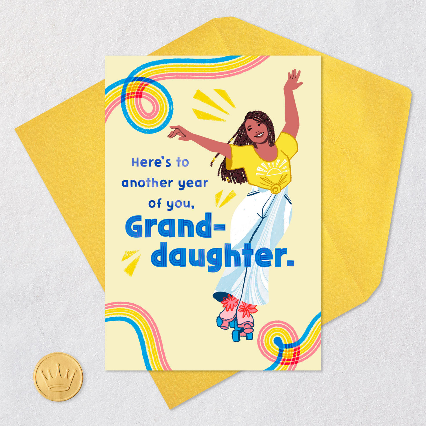 Here's to the Beautiful Way You Live Birthday Card for Granddaughter for only USD 3.59 | Hallmark
