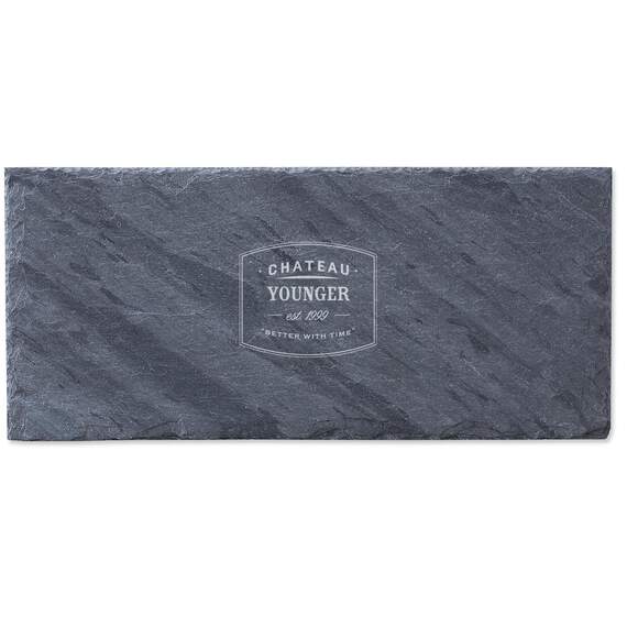 Better With Time Personalized Slate Tray, , large image number 1
