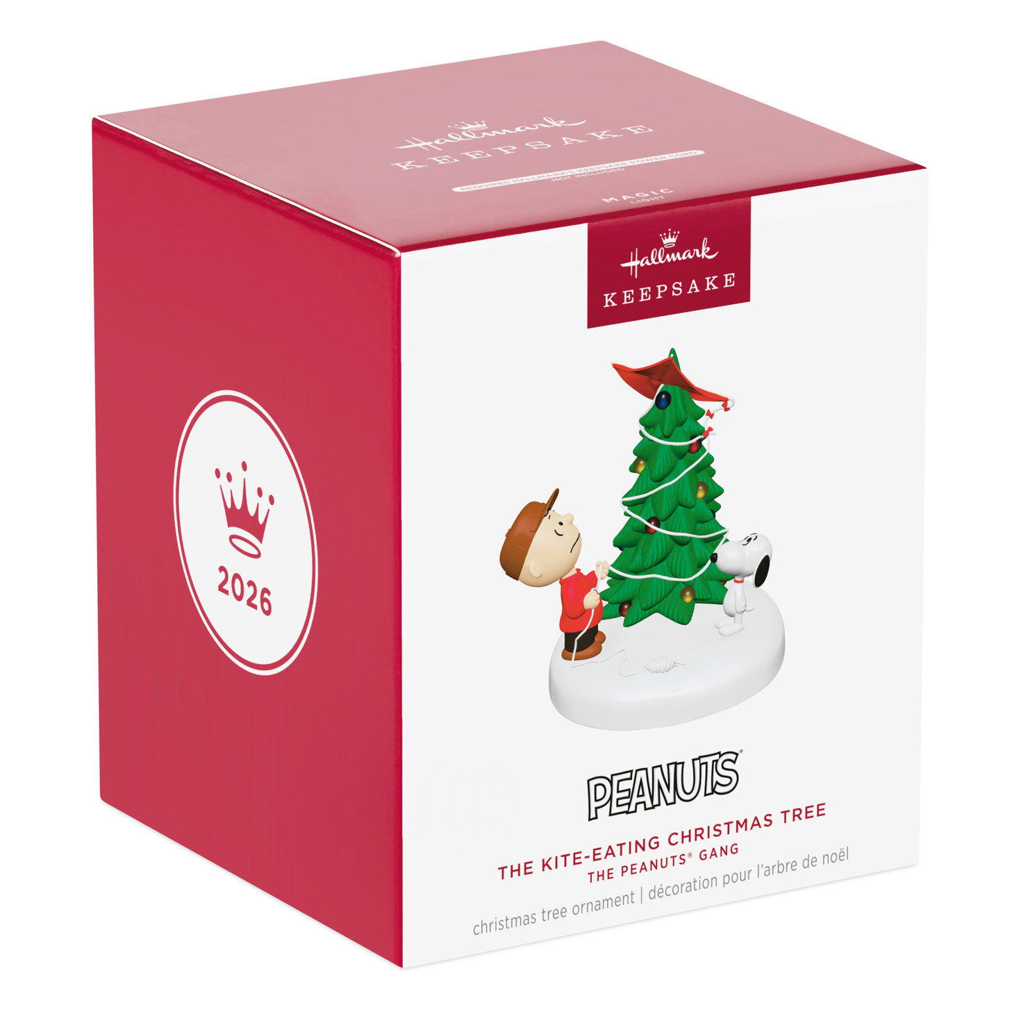 Charlie Brown's Kite on Tree Keepsake Ornament package front image number 7