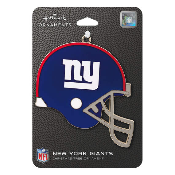 NFL New York Giants Football Helmet Metal Hallmark Ornament, , large image number 4