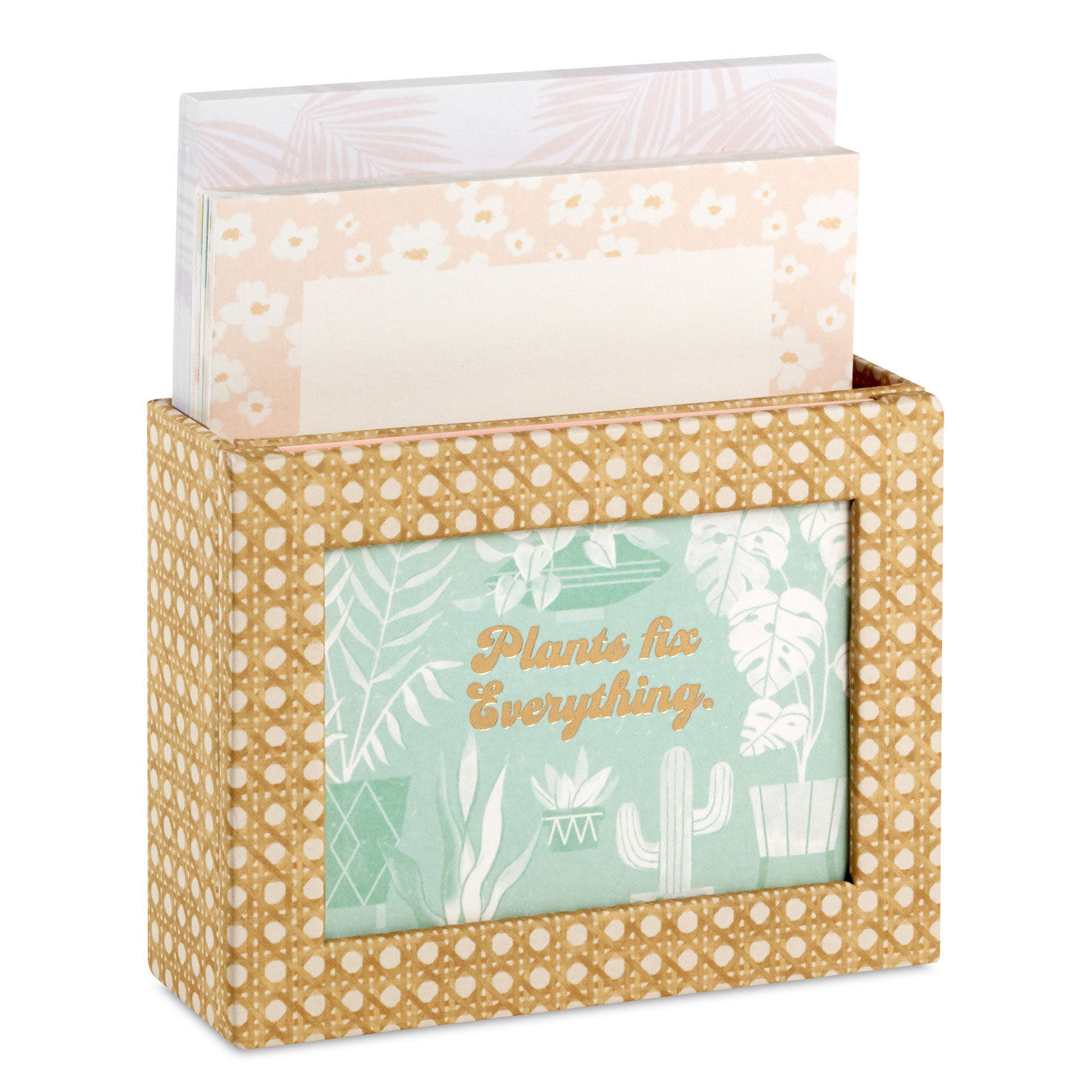Tropical Garden Memo Cube With Note Pads and Note Cards for only USD 17.99 | Hallmark