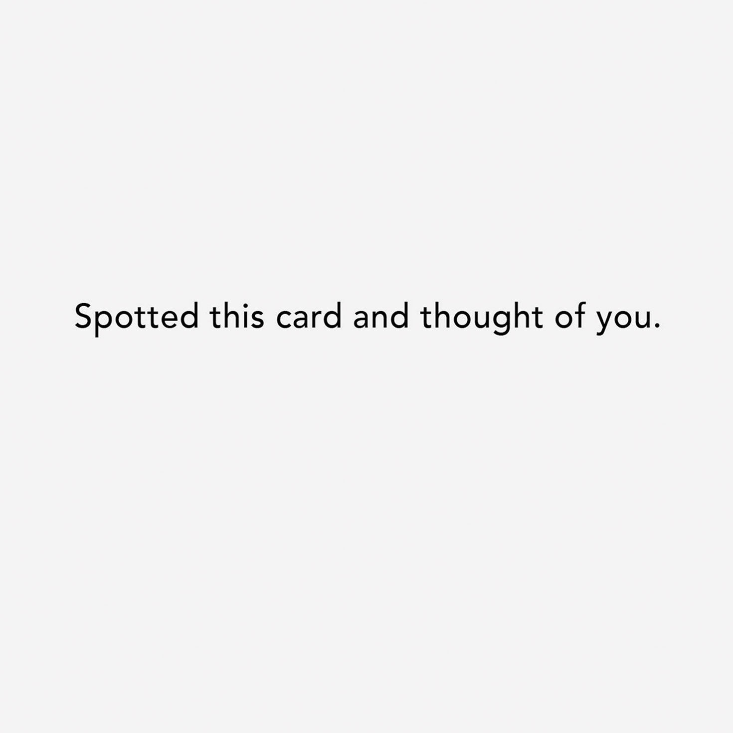 Spotted This Card Funny Thinking of You Card - Greeting Cards | Hallmark