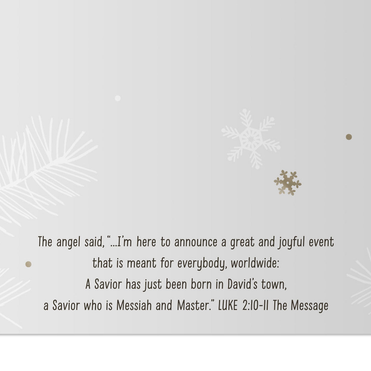 Blessings and Love Religious Christmas Card for Son and Daughter-in-Law, , large image number 3