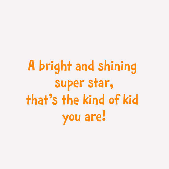 Bright and Shining Superstar Preschool Graduation Card for Kid, , large image number 2
