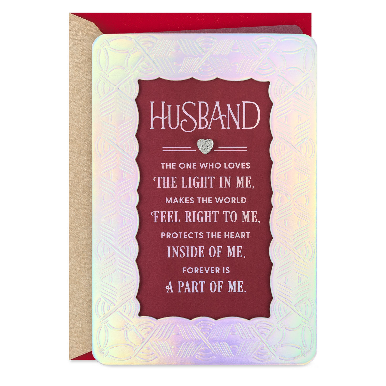 You Bring Out the Best in Me Valentine's Day Card for Husband
