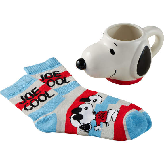Peanuts Snoopy Joe Cool Mug and Socks, Set of 2, , large image number 1