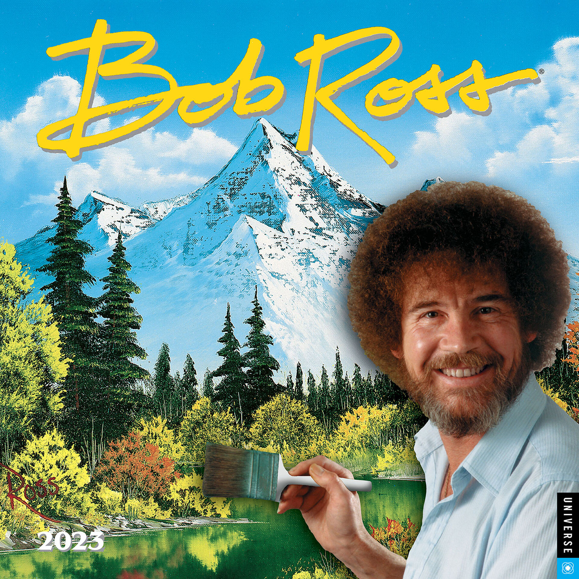 Bob Ross 2023 Wall Calendar Calendars & Planners Hallmark