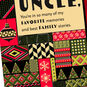 Festive Patterns Christmas Card for Uncle Card Front Detail image number 4