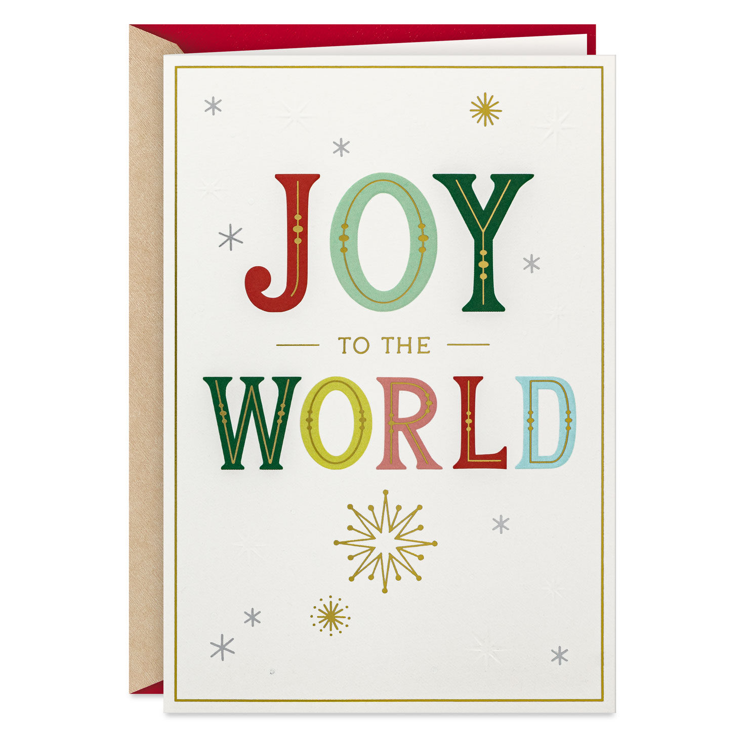 Joy to the World Christmas Card