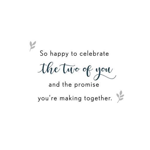 A Shower of Love Wedding Shower Card for Two Brides-to-Be, 
